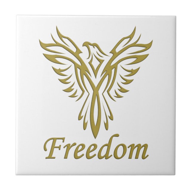 Freedom Eagle tile Fliese (Vorderseite)