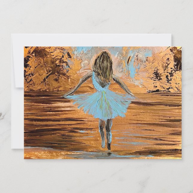 Freedom Flat Notecard Dankeskarte (Vorderseite)