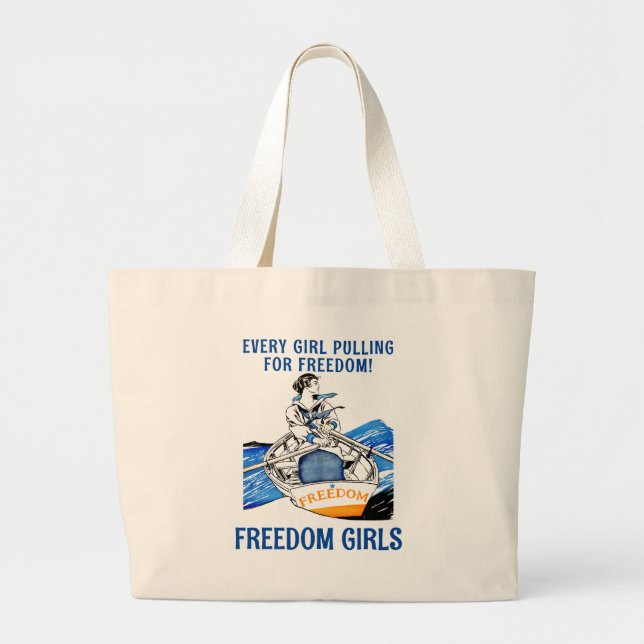 FREEDOM GIRLS Jumbo Tasche (Vorne)