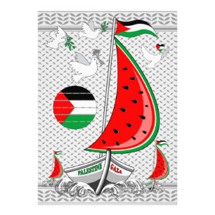 Freedom Global Sumud Flotilla Boats to Gaza Fotodruck
