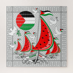 Freedom Global Sumud Flotilla Boats to Gaza Puzzle