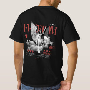 Freedom Grafik T-Shirt   Herren T-Shirt