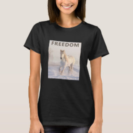 Freedom Horse (dunkel) T - Shirt