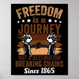 Freedom ist eine Reise nach 1865 in Afrika Poster