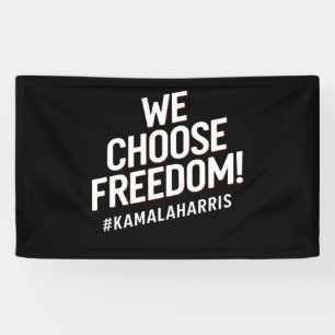 Freedom Kamala Harris 2024 Banner