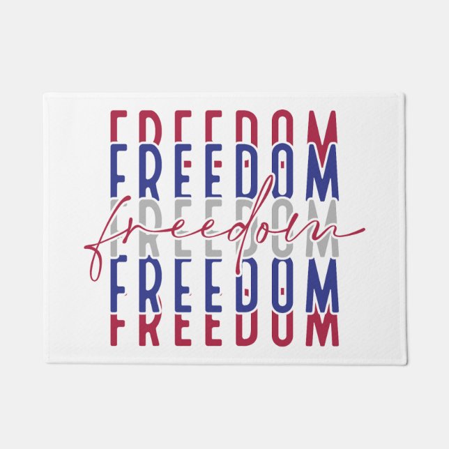 Freedom Kamala Harris Fußmatte (Vorderseite)