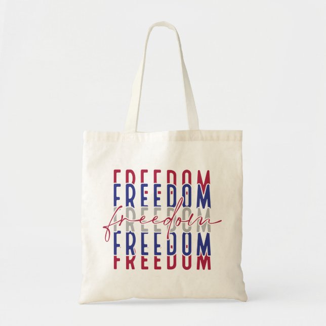 Freedom Kamala Harris Tragetasche (Vorne)