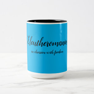 Freedom Lover Zweifarbige Tasse