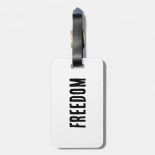 Freedom Luggage Tag Gepäckanhänger