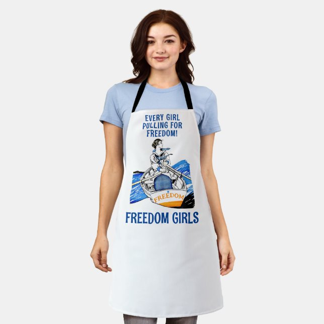 FREEDOM MÄDCHEN! (reduzierte) Schürze (Getragen)