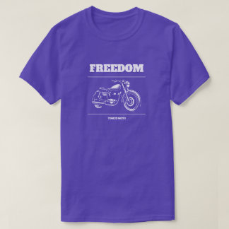 Freedom Motorcycle Cruiser T-Shirt