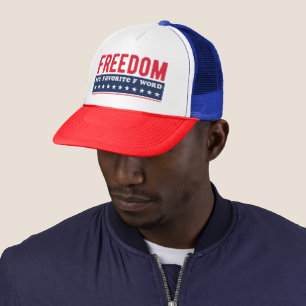 Freedom My Favorite F Word 4. Juli Truckerkappe