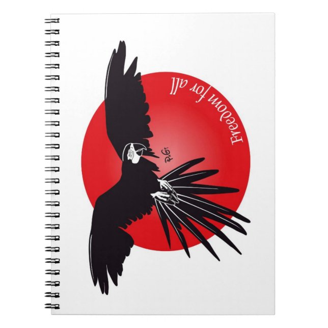 Freedom Notebook Notizblock (Vorderseite)