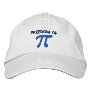 Freedom of Pi Bestickte Kappe