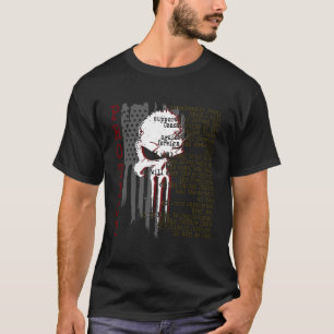 Freedom Over Fear Pro Gun USA Flag 2. Änderung T-Shirt
