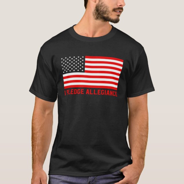 Freedom Over Fear Pro Gun USA Flag 2. Änderung T-Shirt (Vorderseite)