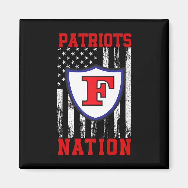 Freedom Patriots Logo Nation Magnet (Vorne)