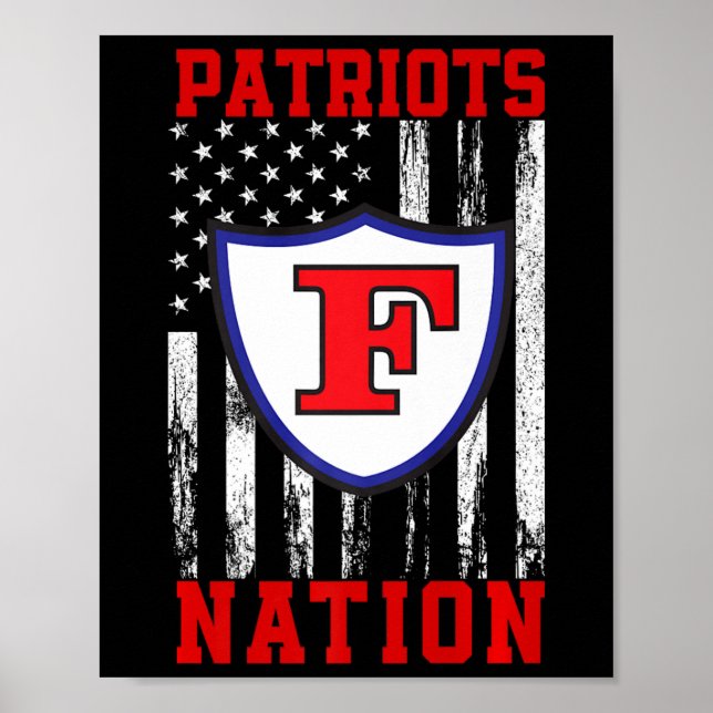 Freedom Patriots Logo Nation Poster (Vorne)