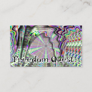 Freedom Quest (Sie können die Wörter ändern) Visitenkarte