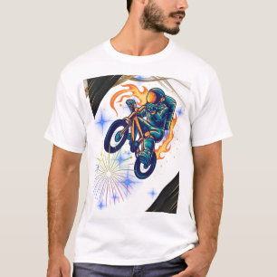 Freedom Ride – Junge auf Fahrrad T-Shirt