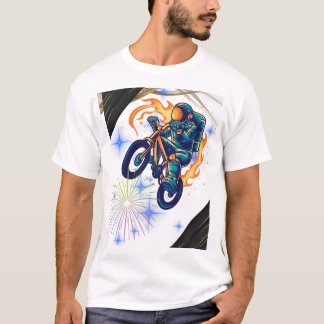 Freedom Ride – Junge auf Fahrrad T-Shirt