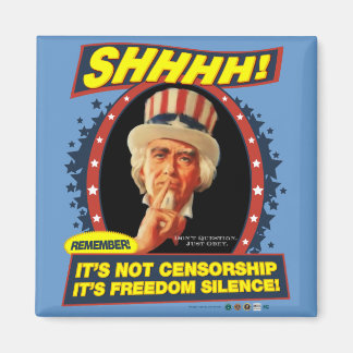 Freedom Silence Magnet