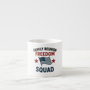 Freedom Squad Familien-Wiedersehens-Shirt – USA Pa Espressotasse