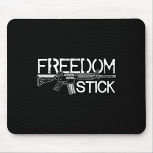 Freedom Stick Ar-15 Eigentümer Gun Rights Patrioti Mousepad