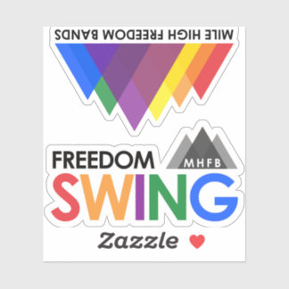 Freedom Swing und MHFB Stickers Aufkleber