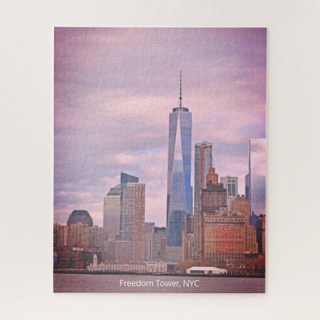 Freedom Tower Manhattan New York City Puzzle (Vertikal)