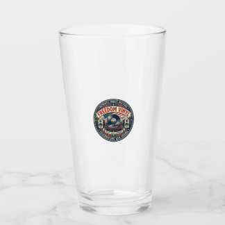 Freedom Vinyl Patriotisch Patriotischer Vinyl-Scha Glas