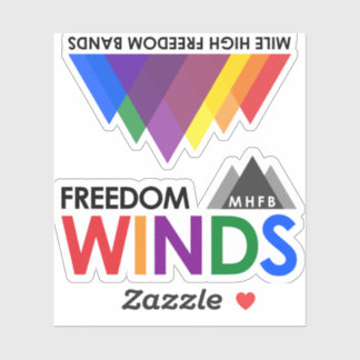 Freedom Winds und MHFB Stickers Aufkleber
