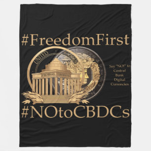 #FreedomFirst: Liberty Wallet - Embrace Freedom Fleecedecke