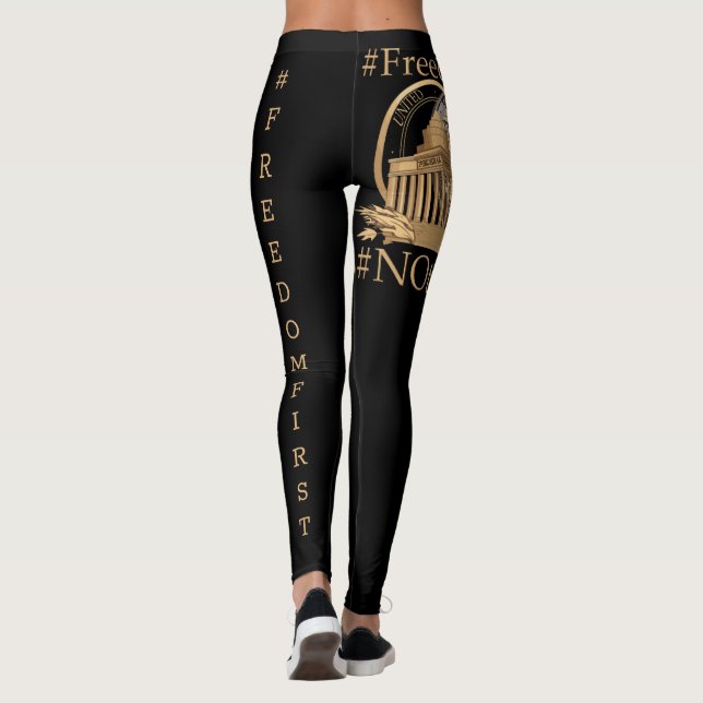 #FreedomFirst: Liberty Wallet - Embrace Freedom Leggings (Rückseite)