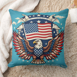 "Freedom's Ewige Flamme" Kissen