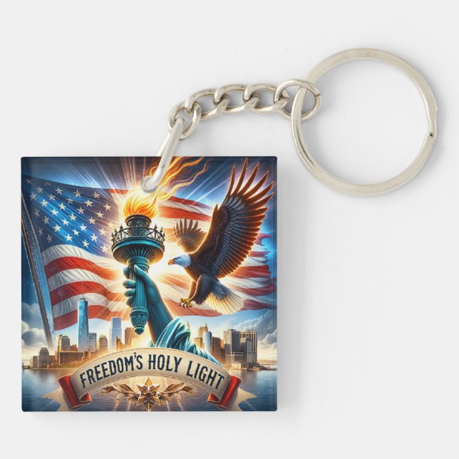 Freedom's Heiliger Schlüsselanhänger - Ehre und St (Rückseite)
