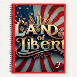 "Freedom's Unshakable Foundation" Notizbuch