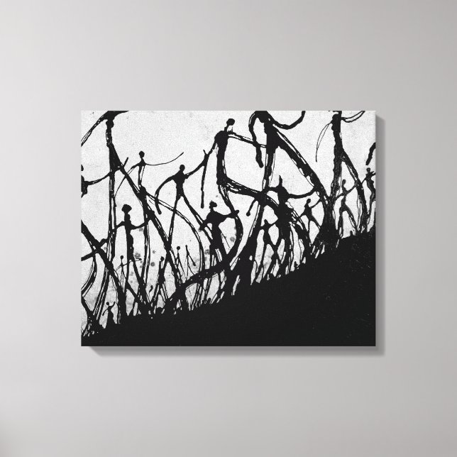 FreedomWalkers Wrapped Canvas Leinwanddruck (Vorderseite)