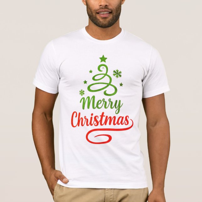 Freefit Merry Christmas Bella+Canvas Tee 🎅 | Soft (Vorderseite)