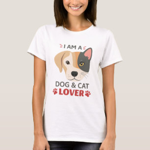 Freefit Women's Hund & Cat Lover T - Shirt - Niedl