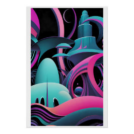 Freeflown Futurism Poster