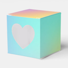 Freeform Pastel Gradient Geschenkschachtel