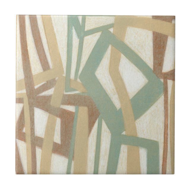 Freehand Painting von Norman Wyatt Fliese (Vorderseite)