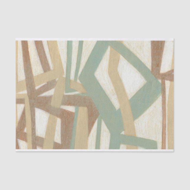 Freehand Painting von Norman Wyatt Seidenpapier (Vorderseite)