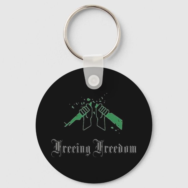 Freeing Freedom Promo Merch Schlüsselanhänger #1 (Vorderseite)