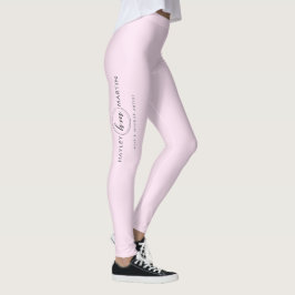 Freelance Makeup / Beauty Salon Benutzerdefinierte Leggings
