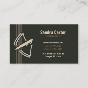 Freelance Writer Business Card Visitenkarte