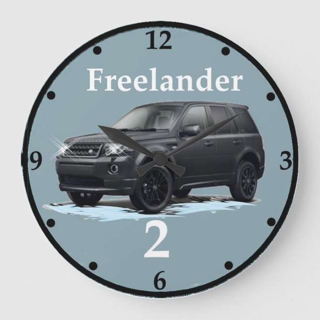 Freelander SUV Wall Clock Große Wanduhr (Vorderseite)