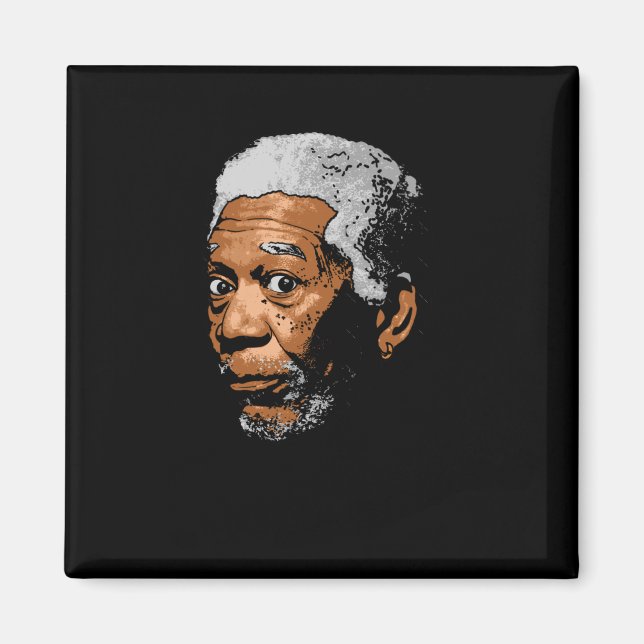 Freeman Funny Pop Art Sticker Magnet (Vorne)