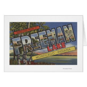 Freeman See - große Buchstabe-Szenen